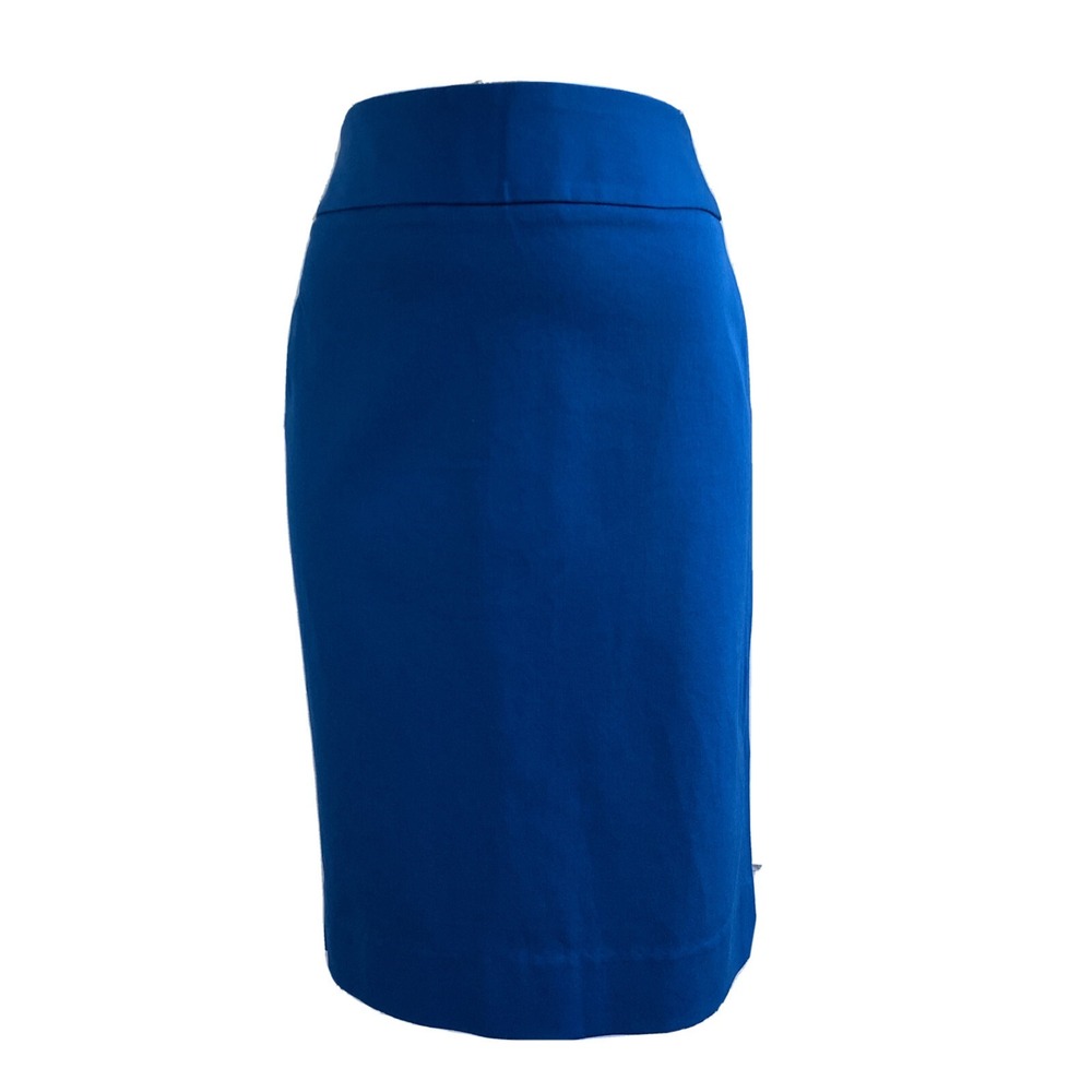 NWT Banana Republic Skirt 2 Dark Blue Stretch Pocket Pencil Straight‎ Career